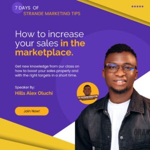 7 Days Of Strange Marketing Tips.